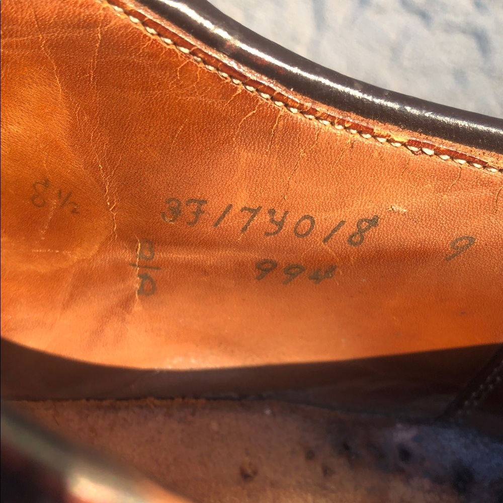 Alden 994 Shell Cordovan 8.5/D used conditions - Picture 13 of 13